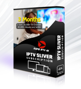 SILVER 4K PACKAGE : 3 MONTHS SUBSCRIPTION