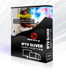 SILVER 4K PACKAGE : 1 MONTH SUBSCRIPTION